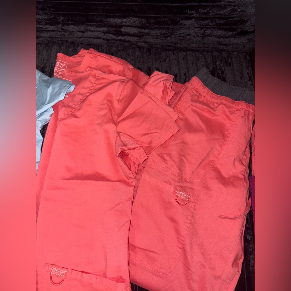 Kids Coral Pants